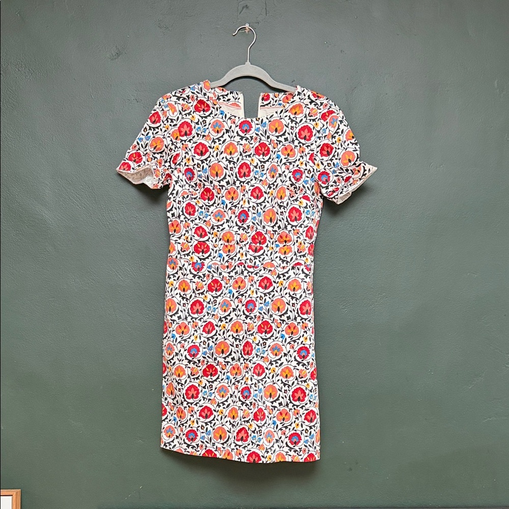 Boden Multicolor Floral Mini Dress